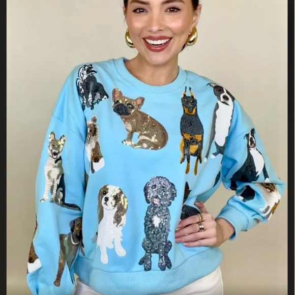 Sweat-shirt 1/4 Zip Victoria's Secret PINK Avec Motif Chien - Neuf Avec étiquettes (NWT)